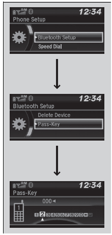 To change the pairing code setting