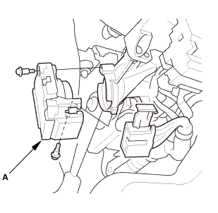 Honda Civic Service Manual - Ignition Switch Removal and Installation